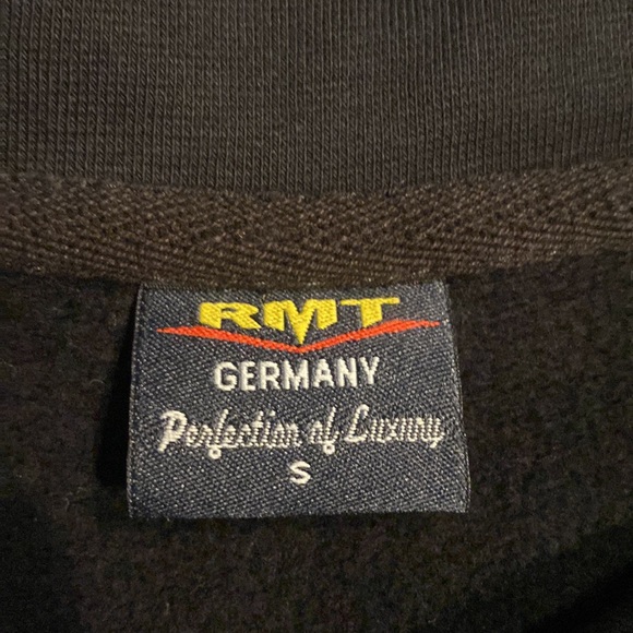 Frank Furt Deutschmark RMT Germany Embroidered Zip Up Sweatshirt-Size Small - Picture 4 of 12